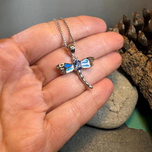 Load image into Gallery viewer, Blue Dream Dragonfly Necklace
