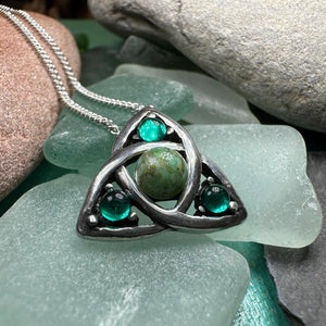 Elven Trinity Knot Necklace