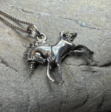 Load image into Gallery viewer, Prancing Unicorn Necklace
