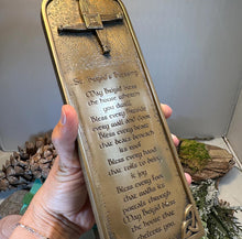 Load image into Gallery viewer, Saint Brigid&#39;s Blessing Wall Art, Ireland Prayer Gift, Ceramic Wall Plaque, New Home Gift, New Bride Gift, Irish Decor, St. Brigid&#39;s Cross
