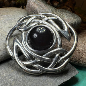 Analia Celtic Knot Brooch