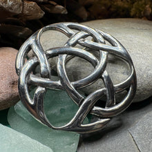 Load image into Gallery viewer, Celtic Knot Brooch, Celtic Jewelry, Irish Jewelry, Scotland Brooch, Celtic Brooch, Anniversary Gift, Celtic Knot Pin, Ireland Gift, Norse
