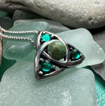 Load image into Gallery viewer, Elven Trinity Knot Necklace
