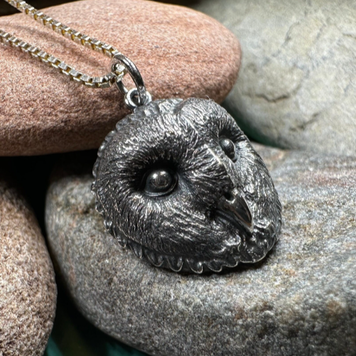 Moonswept Owl Necklace