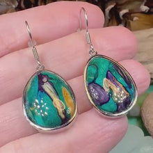 Load and play video in Gallery viewer, Heathergems Organic Earrings
