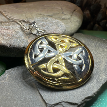 Load image into Gallery viewer, Four Triquetra Knot Necklace
