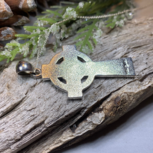 Load image into Gallery viewer, Macaille Celtic Cross Necklace
