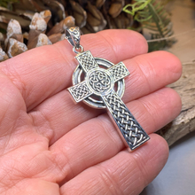 Load image into Gallery viewer, Macaille Celtic Cross Necklace
