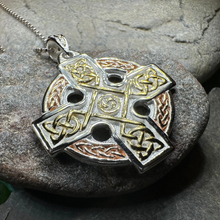 Load image into Gallery viewer, Bellavary Celtic Cross Necklace
