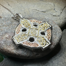 Load image into Gallery viewer, Bellavary Celtic Cross Necklace
