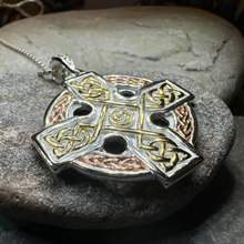 Load image into Gallery viewer, Bellavary Celtic Cross Necklace
