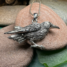 Load image into Gallery viewer, Eir Raven Necklace
