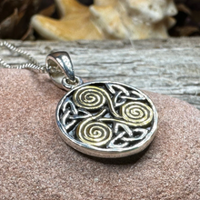 Load image into Gallery viewer, Sorcha Spiral Necklace
