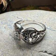 Load image into Gallery viewer, Celtic Triple Moon Ring
