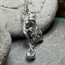 Load image into Gallery viewer, Summer Rain Hummingbird Necklace
