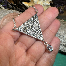 Load image into Gallery viewer, Kells Celtic Birds Necklace

