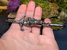 Load image into Gallery viewer, Highland Bagpiper Kilt Pin
