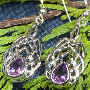 Abria Celtic Knot Earrings