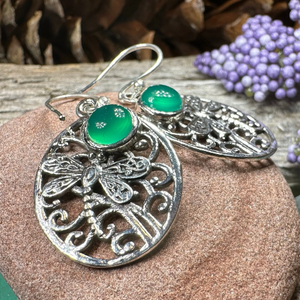 Forest Glen Dragonfly Earrings