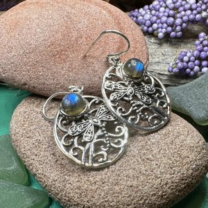 Forest Glen Dragonfly Earrings