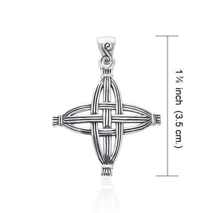 Protection St. Brigid's Cross Necklace