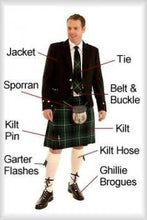 Load image into Gallery viewer, Highland Bagpiper Kilt Pin
