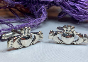 Fíorghrá Claddagh Cuff Links