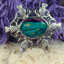 Load image into Gallery viewer, Heathergems Thistle Brooch
