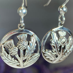 Aviemore Thistle Earrings