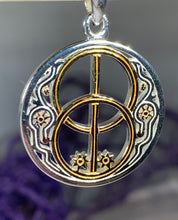 Load image into Gallery viewer, Chalice Well Necklace, Irish Jewelry, Celtic Jewelry, Scotland Jewelry, Anniversary Gift, Ireland Gift, Peace Jewelry, Spiritual Gift
