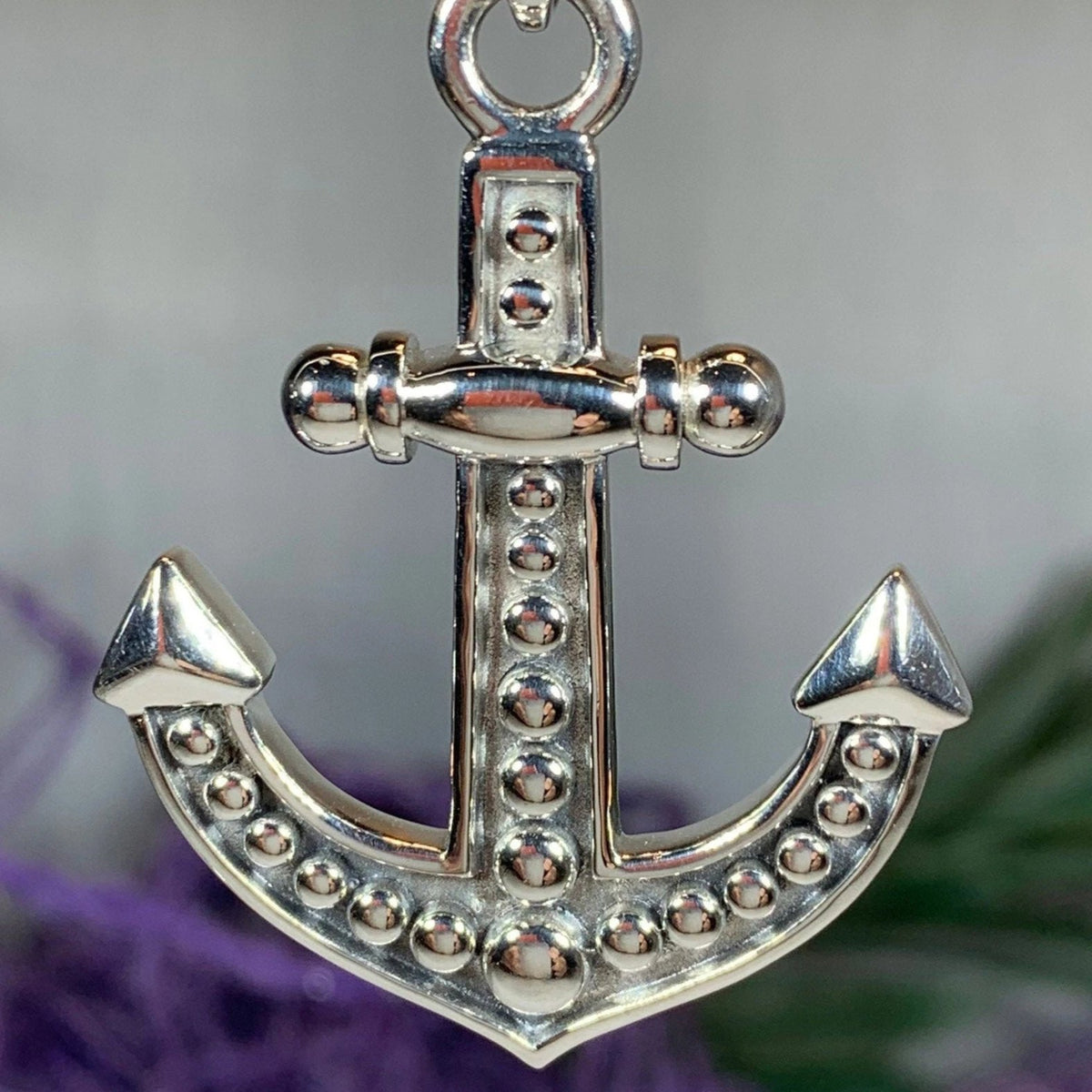 Grasmere Anchor Necklace – Celtic Crystal Design Jewelry