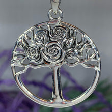 Load image into Gallery viewer, Roses Tree of Life Necklace
