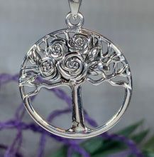 Load image into Gallery viewer, Roses Tree of Life Necklace
