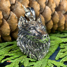 Load image into Gallery viewer, Aesir Wolf Necklace
