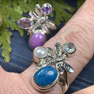 Dragonfly Ring, Celtic Jewelry, Nature Ring, Outlander Jewelry, Girlfriend Gift, Anniversary Gift, Friendship Gift, Mom Gift, Sister Gift