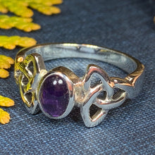 Load image into Gallery viewer, Trinity Knot Ring, Celtic Jewelry, Irish Jewelry, Celtic Knot Jewelry, Ireland Ring, Irish Dance Gift, Anniversary Gift, Scotland Jewelry
