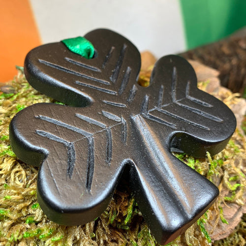 Shamrock Ornament, Turf Hanging Ornament, Christmas Tree Ornament, Ireland Gift, Irish Turf Gift, Housewarming Gift, New Home Gift