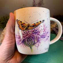 Load image into Gallery viewer, Scotland Gift Box, Thistle Mug Gift, Scottish Loose Tea Gift, Scottish Mug, Outlander Gift, New Home Gift, Get Well Gift, Thank You Gift
