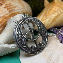 Load image into Gallery viewer, Chalice Well Necklace, Irish Jewelry, Celtic Jewelry, Scotland Jewelry, Anniversary Gift, Ireland Gift, Peace Jewelry, Spiritual Gift
