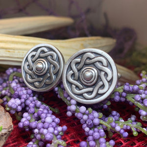 Celtic Shield Cuff Links, Scotland Jewelry, Celtic Jewelry, Men's Irish Jewelry, Bagpiper Gift, Groom Gift, Boyfriend Gift, Husband Gift