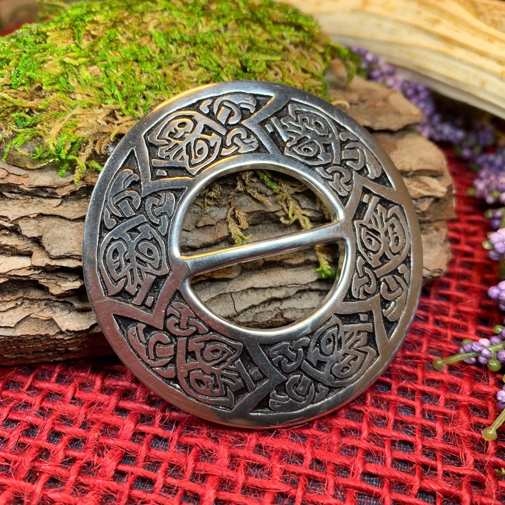 Celtic Scarf Ring 