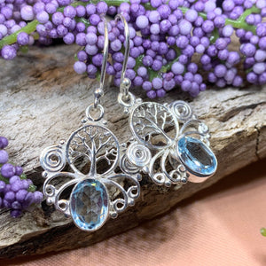 Tree of Life Earrings, Celtic Jewelry, Irish Jewelry, Yoga Jewelry, Anniversary Gift, Norse Jewelry, Sister Gift, Graduation Gift, Mom Gift