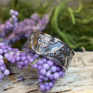 Celtic Triskel Ring, Celtic Ring, Promise Ring, Silver Boho Ring, Irish Ring, Irish Dance Gift, Anniversary Gift, Ireland Ring, Wiccan Ring