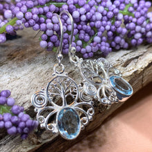 Load image into Gallery viewer, Tree of Life Earrings, Celtic Jewelry, Irish Jewelry, Yoga Jewelry, Anniversary Gift, Norse Jewelry, Sister Gift, Graduation Gift, Mom Gift
