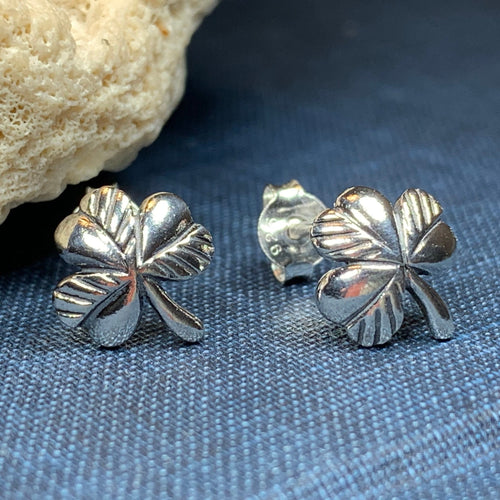Shamrock Earrings, Celtic Jewelry, Celtic Knot, Clover Jewelry, Anniversary Gift, Irish Jewelry, Graduation Gift, Wife Gift, Girlfriend Gift