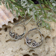 Load image into Gallery viewer, Celtic Knot Celtic Earrings, Celtic Jewelry, Petite Irish Earrings, Mom Gift, Sister Knot, Celtic Knot, Scottish Jewelry, Norse Jewelry
