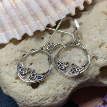 Load image into Gallery viewer, Celtic Knot Celtic Earrings, Celtic Jewelry, Petite Irish Earrings, Mom Gift, Sister Knot, Celtic Knot, Scottish Jewelry, Norse Jewelry
