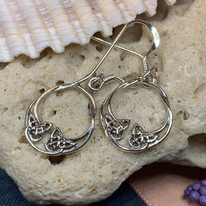 Celtic Knot Celtic Earrings, Celtic Jewelry, Petite Irish Earrings, Mom Gift, Sister Knot, Celtic Knot, Scottish Jewelry, Norse Jewelry