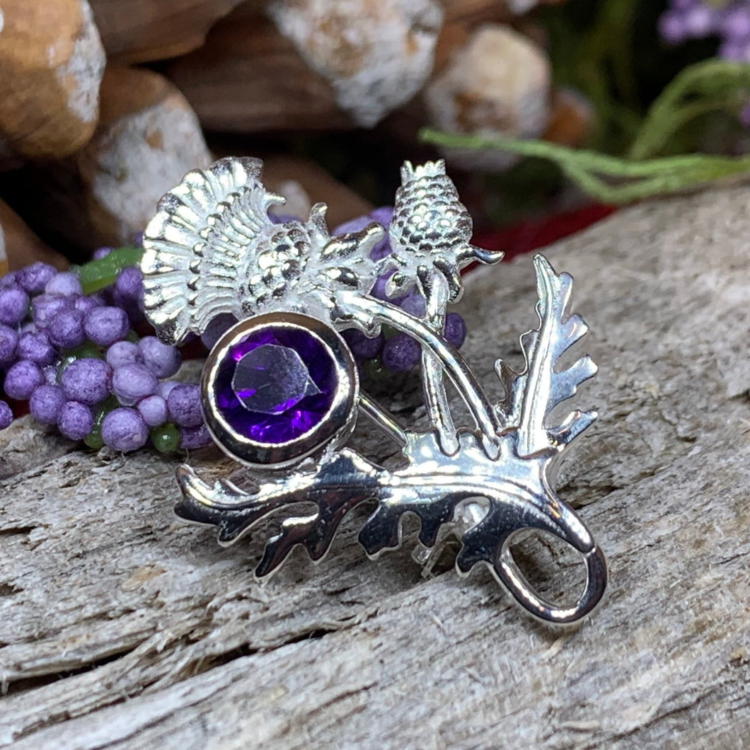 Thistle brooch deals