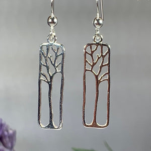 Tree of Life Earrings, Celtic Jewelry, Norse Jewelry, Irish Jewelry, Yoga Jewelry, Anniversary Gift, Friendship Gift, Graduation Gift